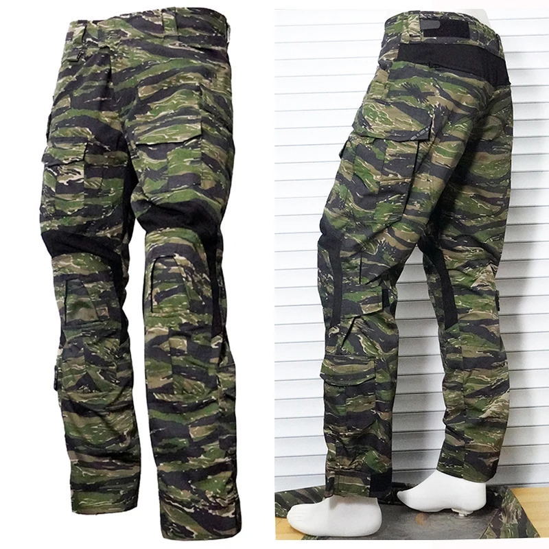 Outdoor Sports Tactical Pants G3 MC Green Tiger GEN3 Frog Pants Terylene Cotton