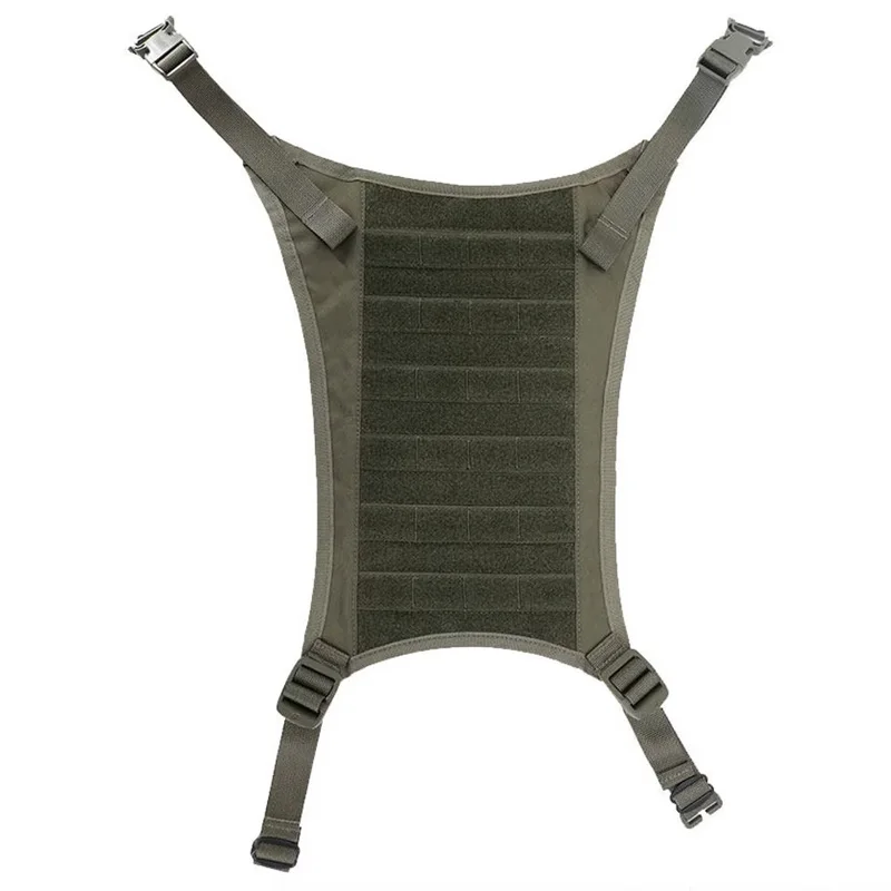 Modular Tactical Outdoor Backpack: Dual Side Expansion Panels Front Reverse Guard Plates Kangaroo Pouch Hanging Board