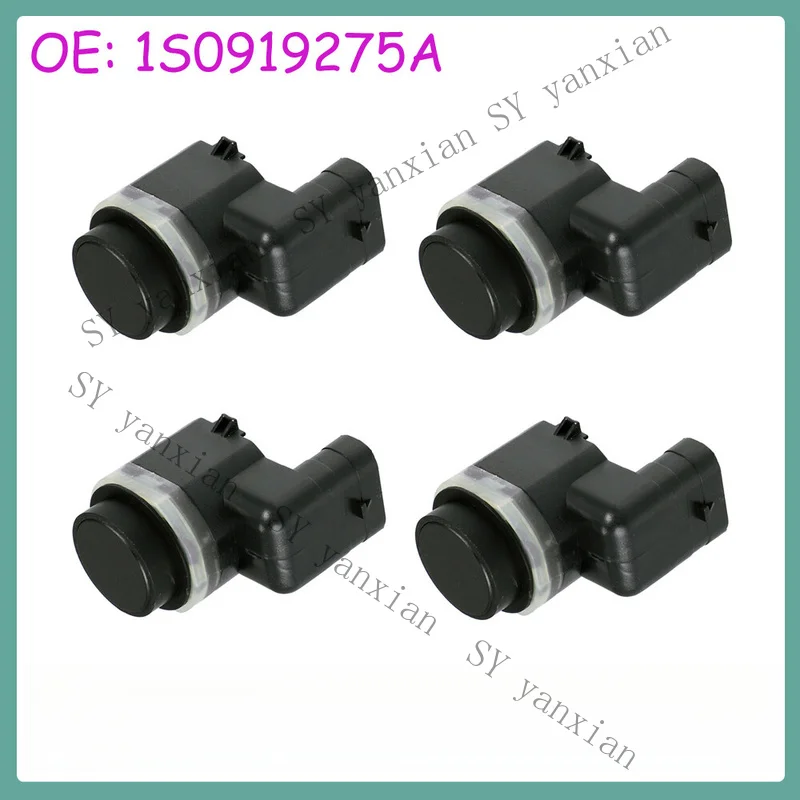 SY+ 4Pcs Car Bumper PDC Reverse Parking Assist Sensor 1S0919275A For Audi A6 A8 New