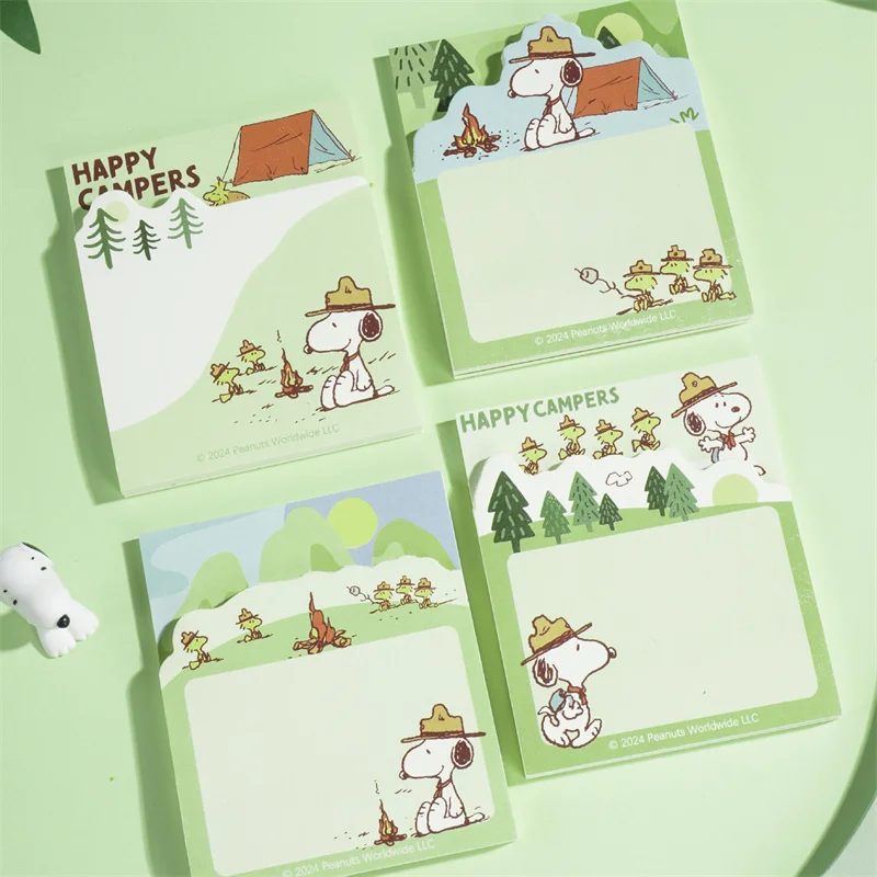 

12 шт/лот Creative Snoopy Memo Pad Sticky Note Cute N Times Stationery Label Notepad школьные принадлежности