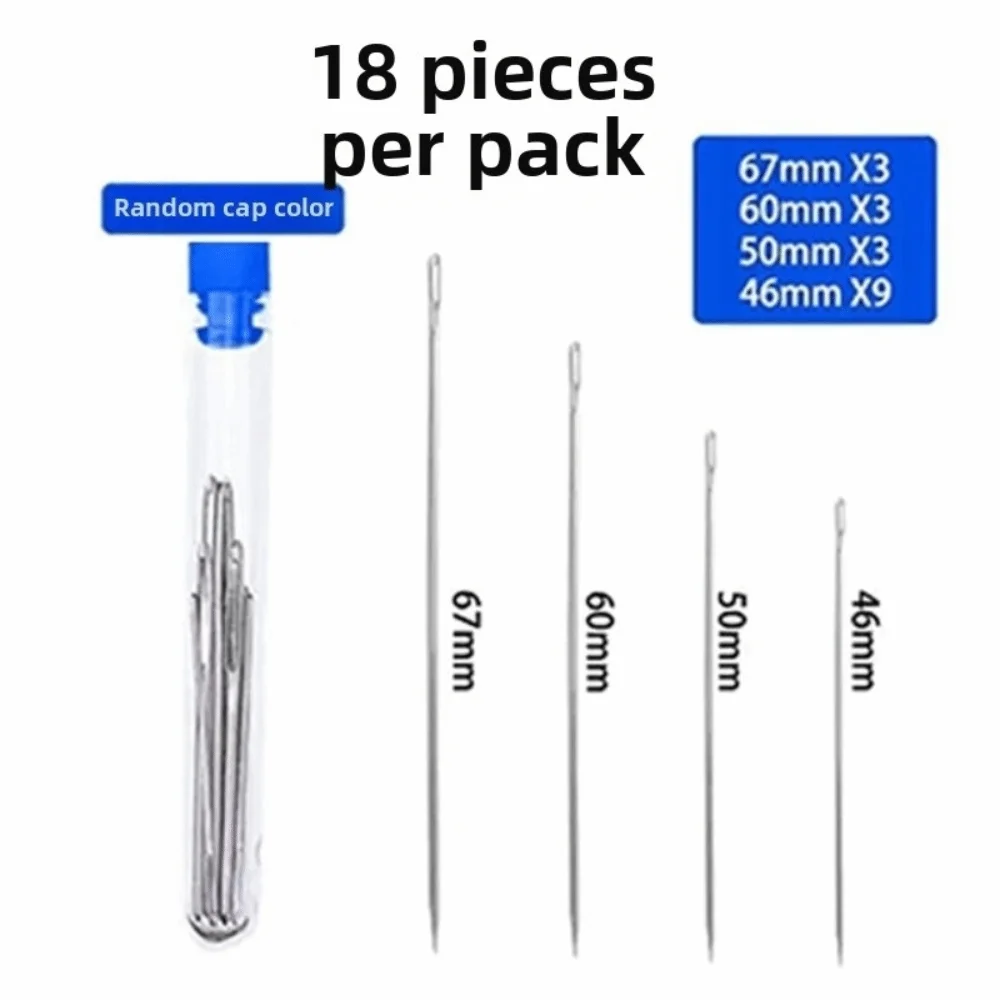 Multi-Purpose Sewing Tool Set with Top Needle Easy Sewing Needle and Thread Kit Needle Thread Hand Repair Tools for Quilt Sewing view 4