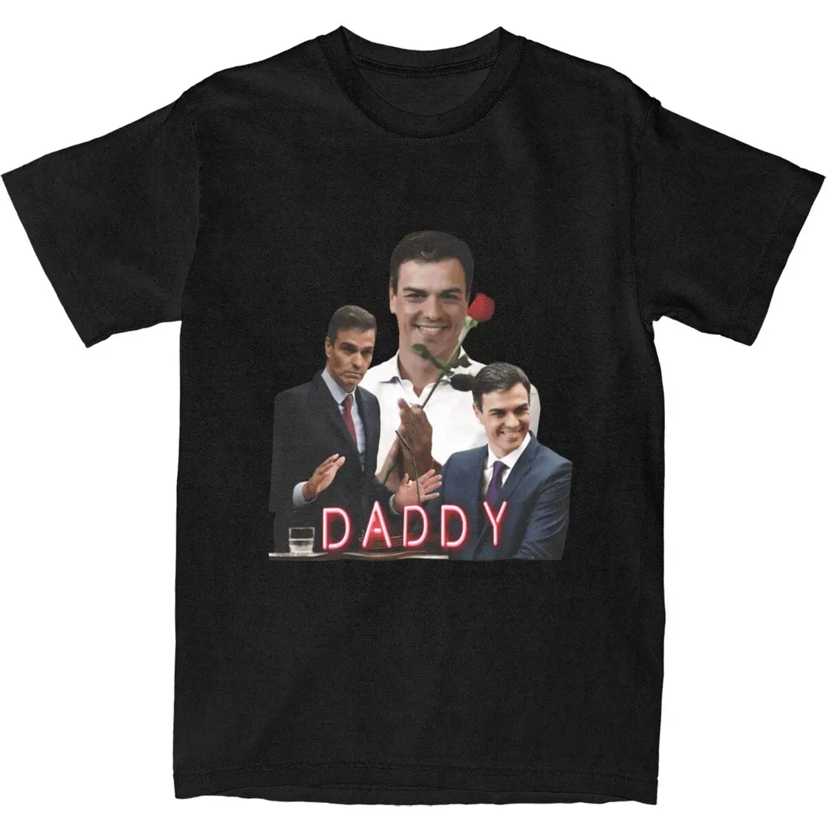 Men Women T-Shirt Pedro Sanchez Daddy Dog T Shirts Fashion Summer Tee Shirt Vintage Custom DIY Cotton Tops Plus Size 6XL