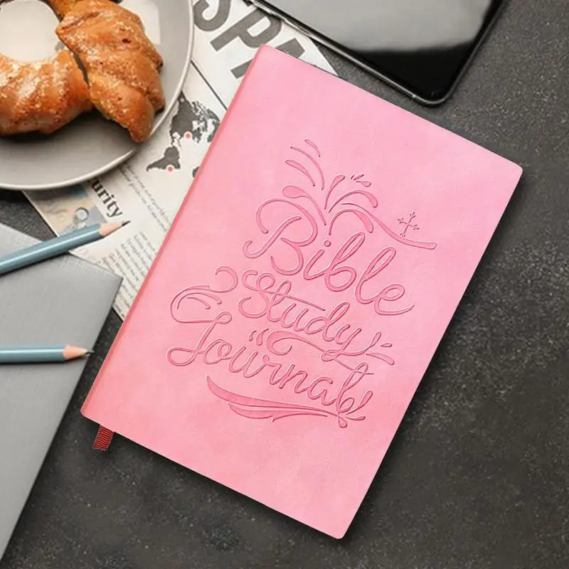 วารสารพระคัมภีร์สําหรับผู้หญิงสมุดบันทึกทางศาสนาสมุดบันทึกการศึกษาพระคัมภีร์โบสถ์โน้ตบุ๊คสําหรับจดบันทึก Reflection อุปกรณ์ทางศาสนา
