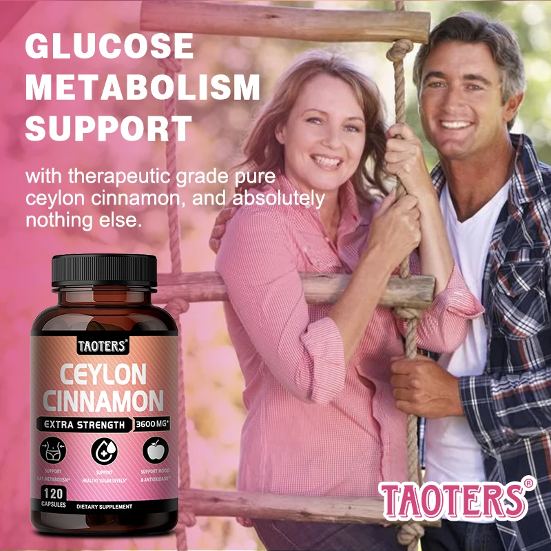 Ceylon Cinnamon, Ginger & Turmeric Blend Capsules,Antioxidant, Support Joint Comfort, Digestion, Metabolism & Immune Health