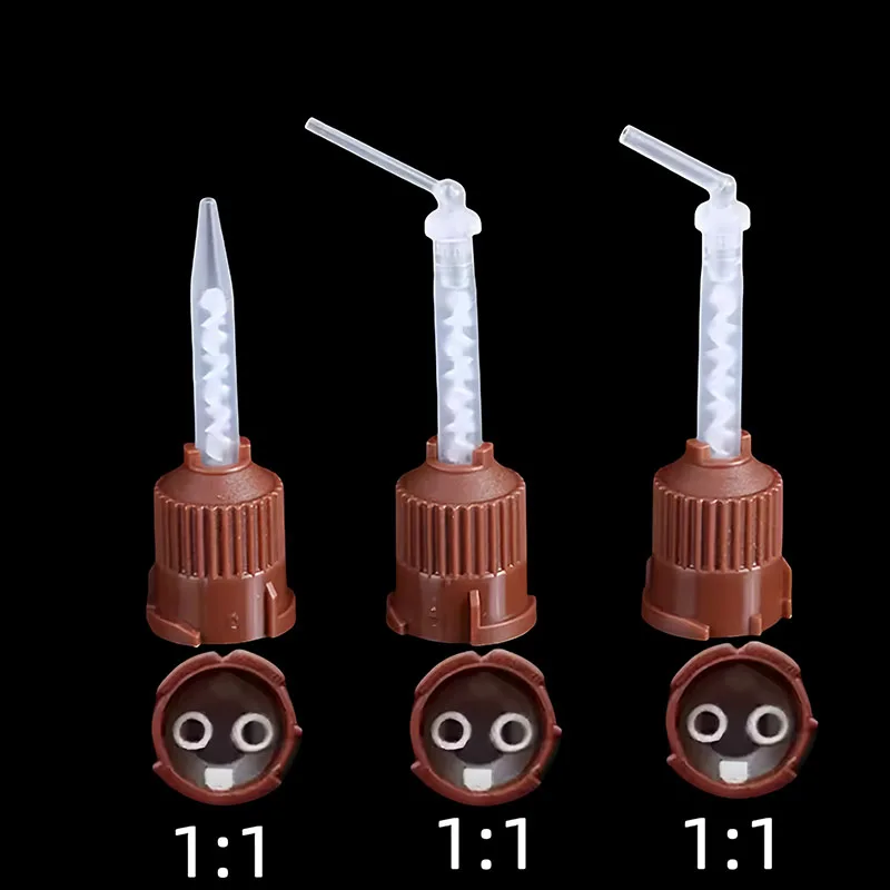 Dental Silikon Gummi Förder Mischkopf Einweg Abdruckmaterialien Mischspitzen Mischrohr Zahnmedizin Labor Farbrohre – Detail 9