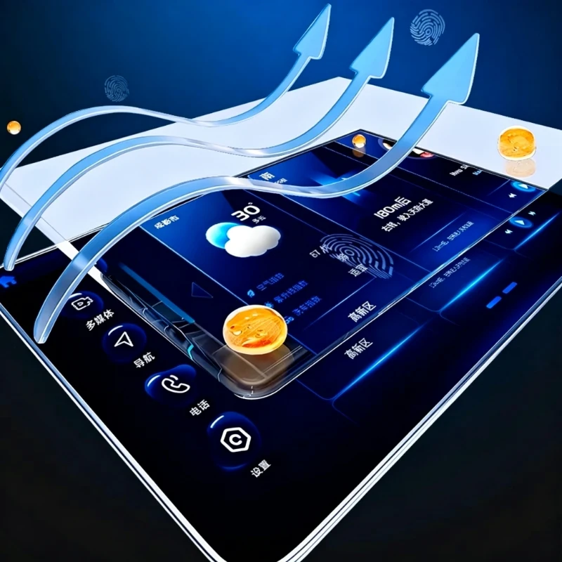 For CHERY TIGGO 8 Pro Max 2023 2024 2025 Car GPS Navigation Screen Protector HD Touch Screen Anti-Scratch console film Protector