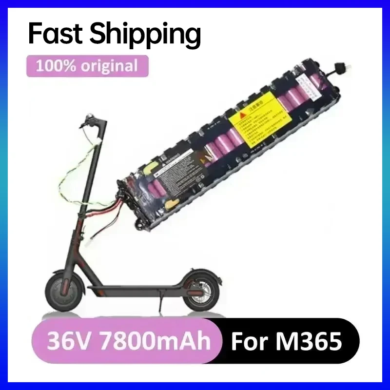 

36V 7.8Ah 60km Li-ion Battery Suitable For MiJia M365 Scooter Batterypack, Electric Scooter, Waterproof Bluetooth Communication
