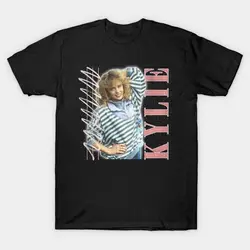 Kylie Minogue 80s Retro T-Shirt Gift For Fans Kylie Musci All Size S-3XL