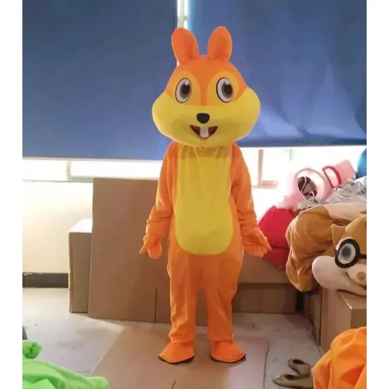 

Mascot Cosplay Costume Advertising Ceremony Alvin and The Chipmunks Tamias Fancy Dress Party Animal Carnival Mascot Props