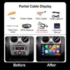 Auto Radio Multimedia Video Player Für Alfa Romeo MiTo 955 2008-2016 Android Auto GPS Navigation Bluetooth WiFi QLED bildschirm 2