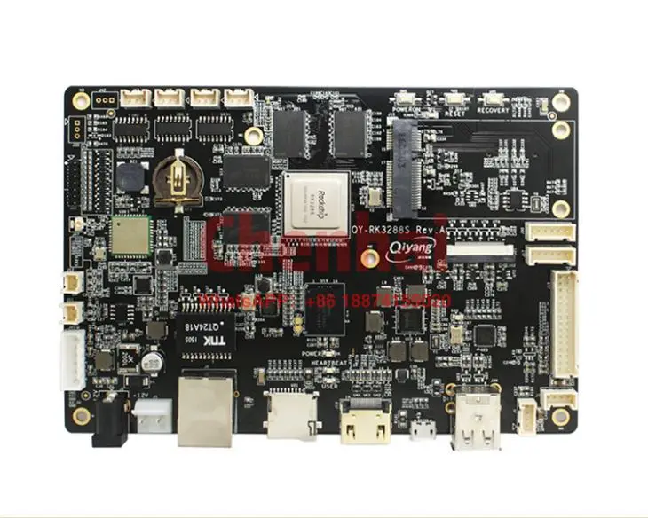 Industrial Control RK3288 Mainboard Single Board Computer SBC 2GB DDR3+8GB eMMC Cortex A17 Android for Intelligent Terminal IoT