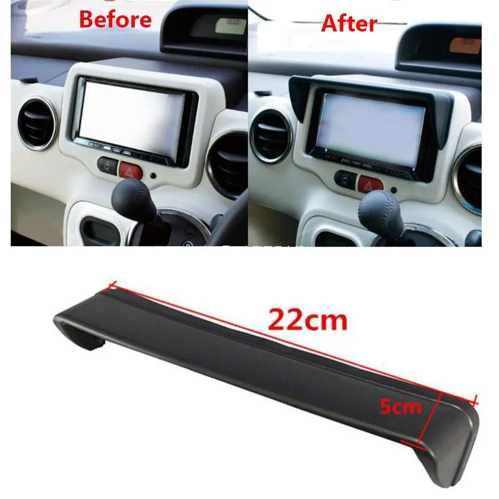 Anti Glare Navigation Sunshade Lens Hood Block Reflection Car GPS Sun Shade Shield Easy to install Sunlight Block