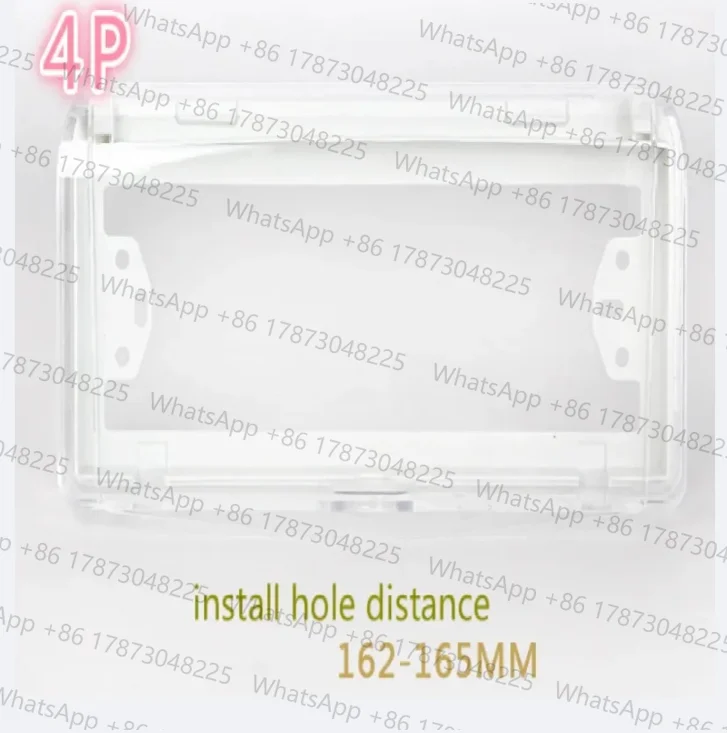 Universal 118 Type PVC Electrical Box Waterproof Switch Cover 2P 3P 4P