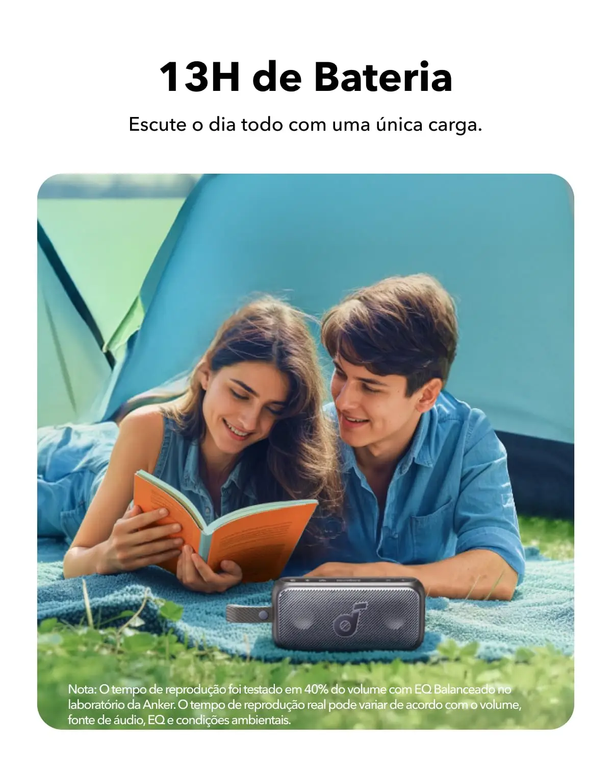 مكبر صوت ساوند كور موشن 300 لاسلكي عالي الدقة مع BassUp، مكبر صوت بلوتوث مع تقنية SmartTune، صوت ستيريو 30 وات #6