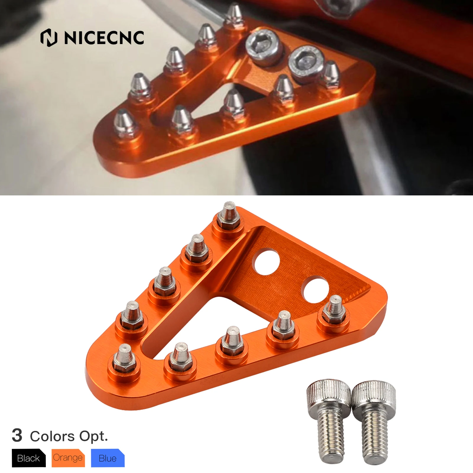 

For KTM 2017-2025 EXC 300 TPI EXC 450 EXCF 350 SXF 450 XC XCF XCW SX Rear Brake Pedal Tip For Husqvarna TE 300 For GasGas EC 300