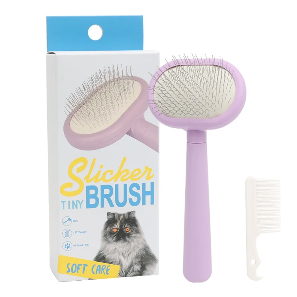 Pet Supplies Cat Comb Pet Grooming Hair Removal Comb Pet Cat and Dog Grooming Brush Pet Cleaning and Grooming Tools