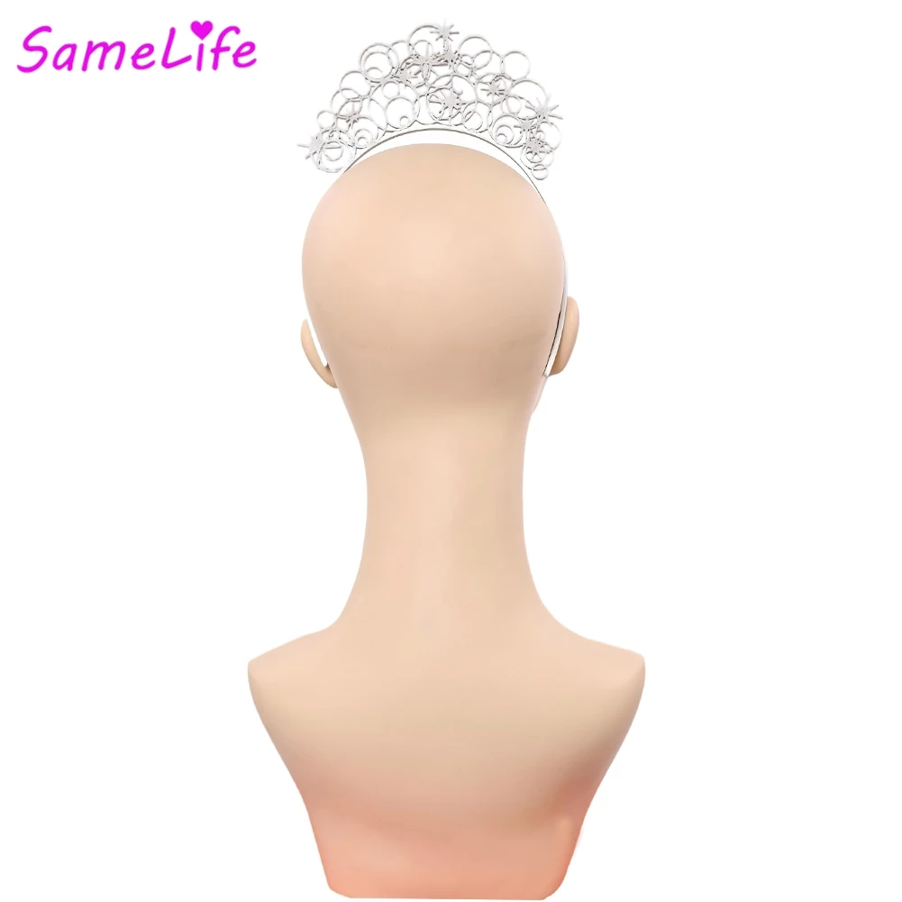 الشريرة 2 غليندا عقال للرأس على شكل تاج تأثيري الخيال الأميرة هيرباند 2025 الفيلم زي تمويه إكسسوارات الشعر هالوين النساء #5