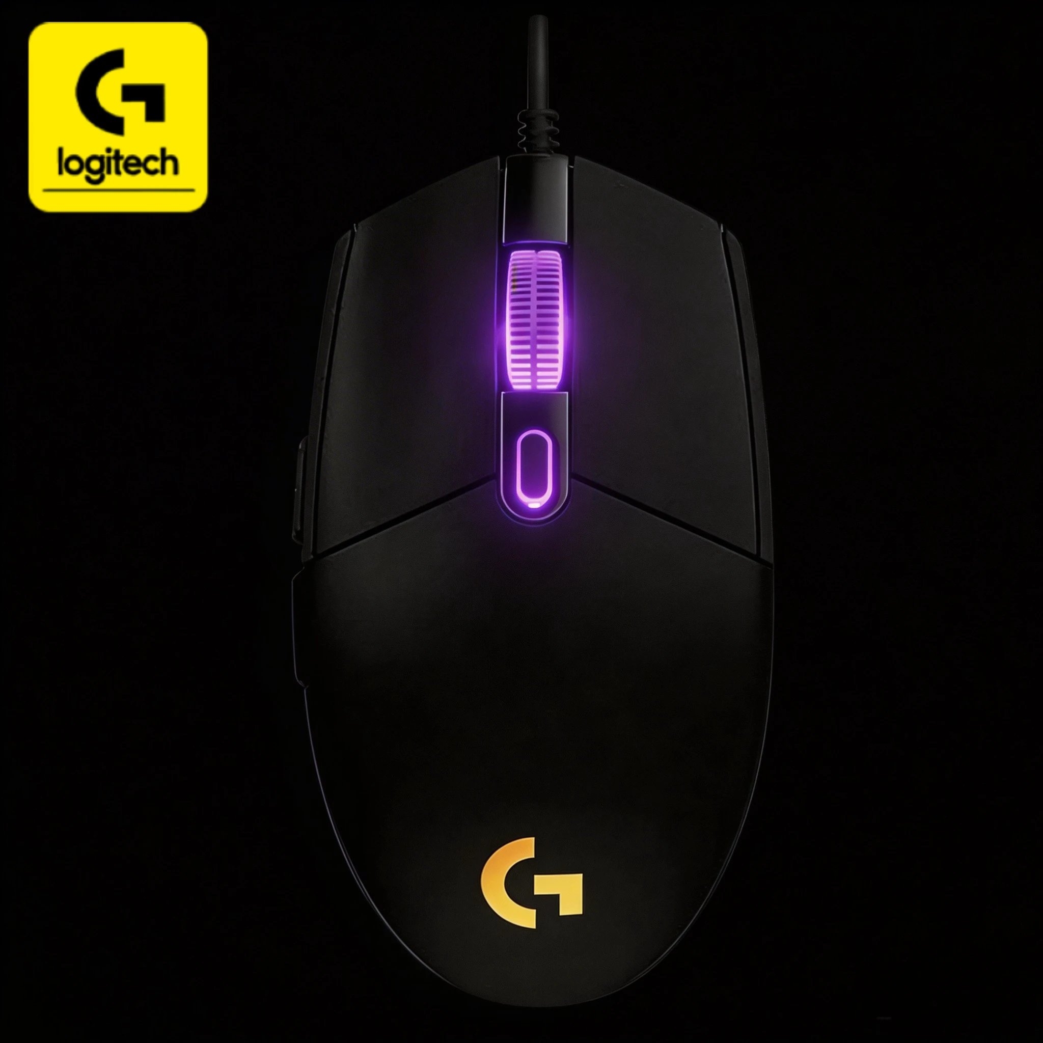 

G203/G102 gaming mouse, 8000 DPI, RGB backlighting, 6 programmable keys, wired connection, precise and smooth performance