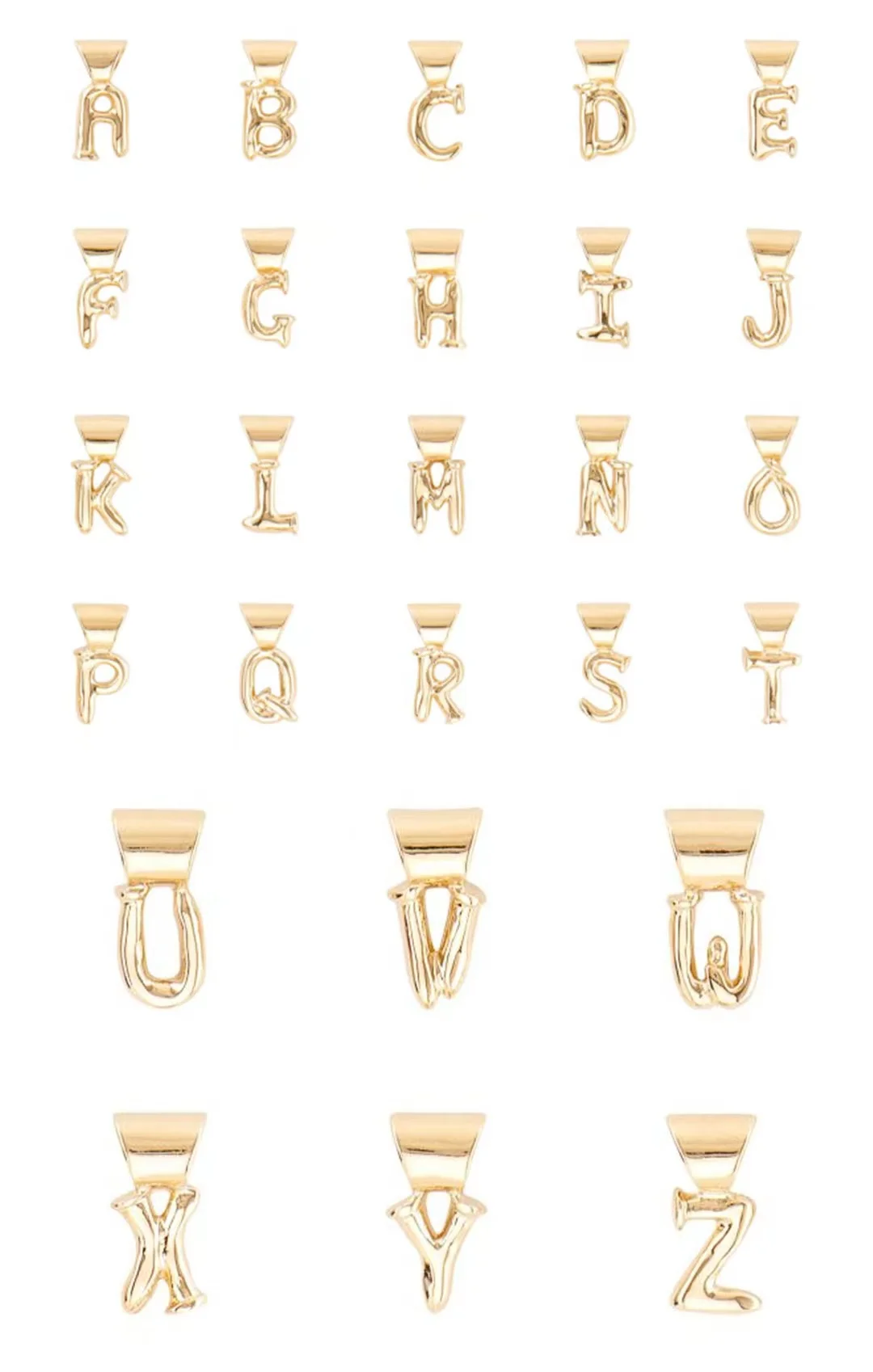 2023 New 26 letter High Quality unode Original Sterling Silver Plated DIY Charm ring Women Men Gift Silver Color Jewelry