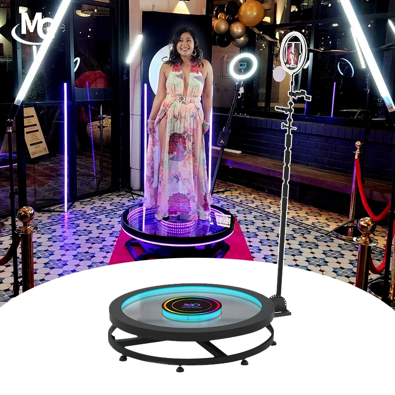 360 Rotating Photo Booth Ring Shooting Surround Video Shooting Equipment Wedding Live Streaming Equipment