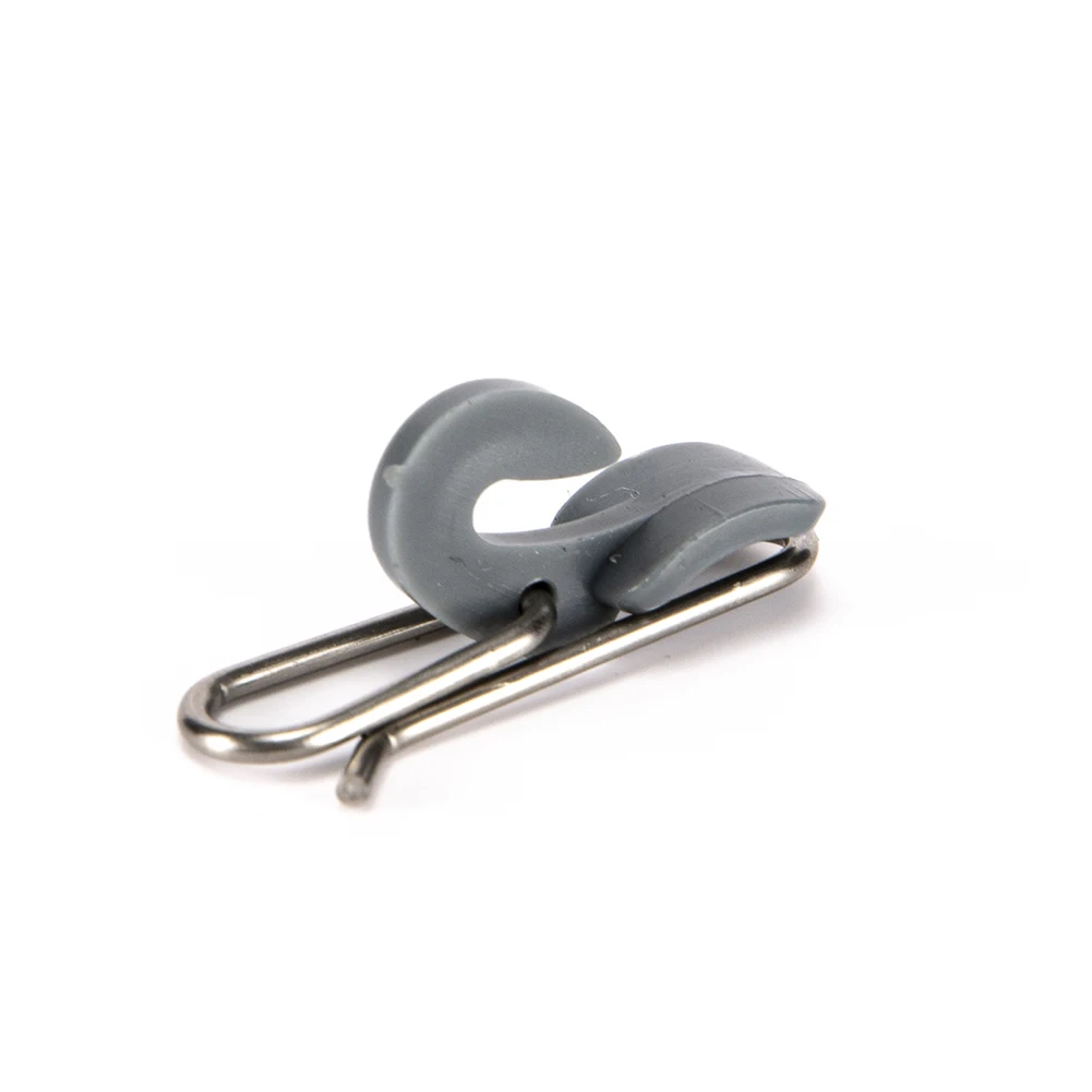 10 قطعة تأثير الطعم كليب الفولاذ المقاوم للصدأ الصيد مجلس الإصدار كليب قابلة لإعادة الاستخدام هوكبيت الإصدار كليب لعشاق الصيد #6