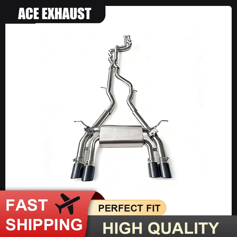

ACE for BMW F80 M3 F82 M4 F87 M2C Valved Catback Exhaust High Quality SUS304 Exhaust Pipe with Valve Muffler Easy to install
