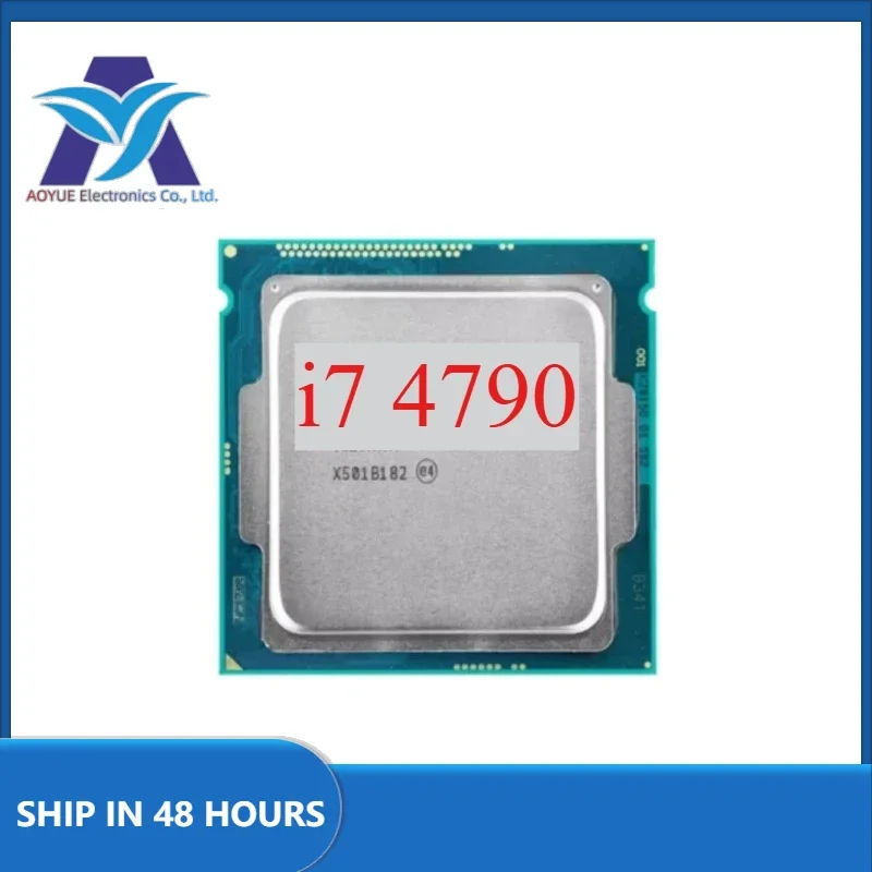 1pcs/lot Intel Core i7 4790 3.6GHz Quad-Core 8MB Cache TDP 84W SR1QF Desktop LGA 1150 CPU Used Test perfect