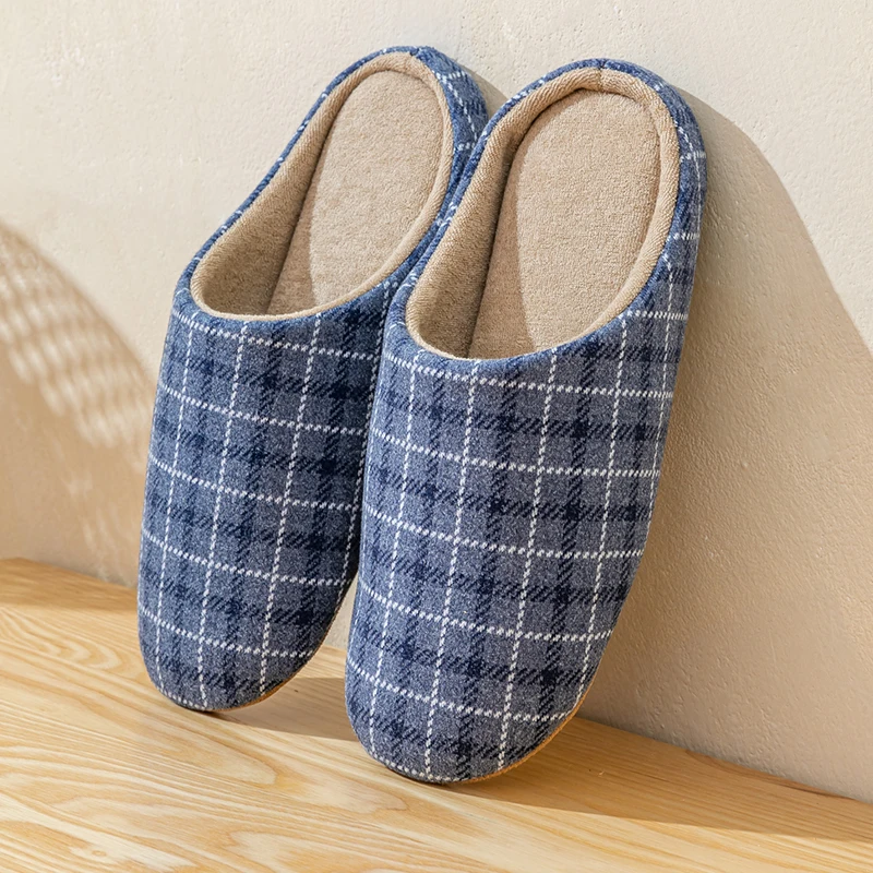 Men's Autumn&Spring Home Anti-skid Slippers, Lightweight and Quiet Sleeping Bedroom Male Comfortable Home Shoes for All Seasons image 4