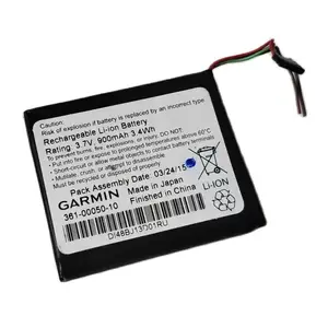 361-00050-10 Battery For GARMIN Edge 510 GPS Bike Speedmeter Part Replacement Li-Ion Battery Edge 510