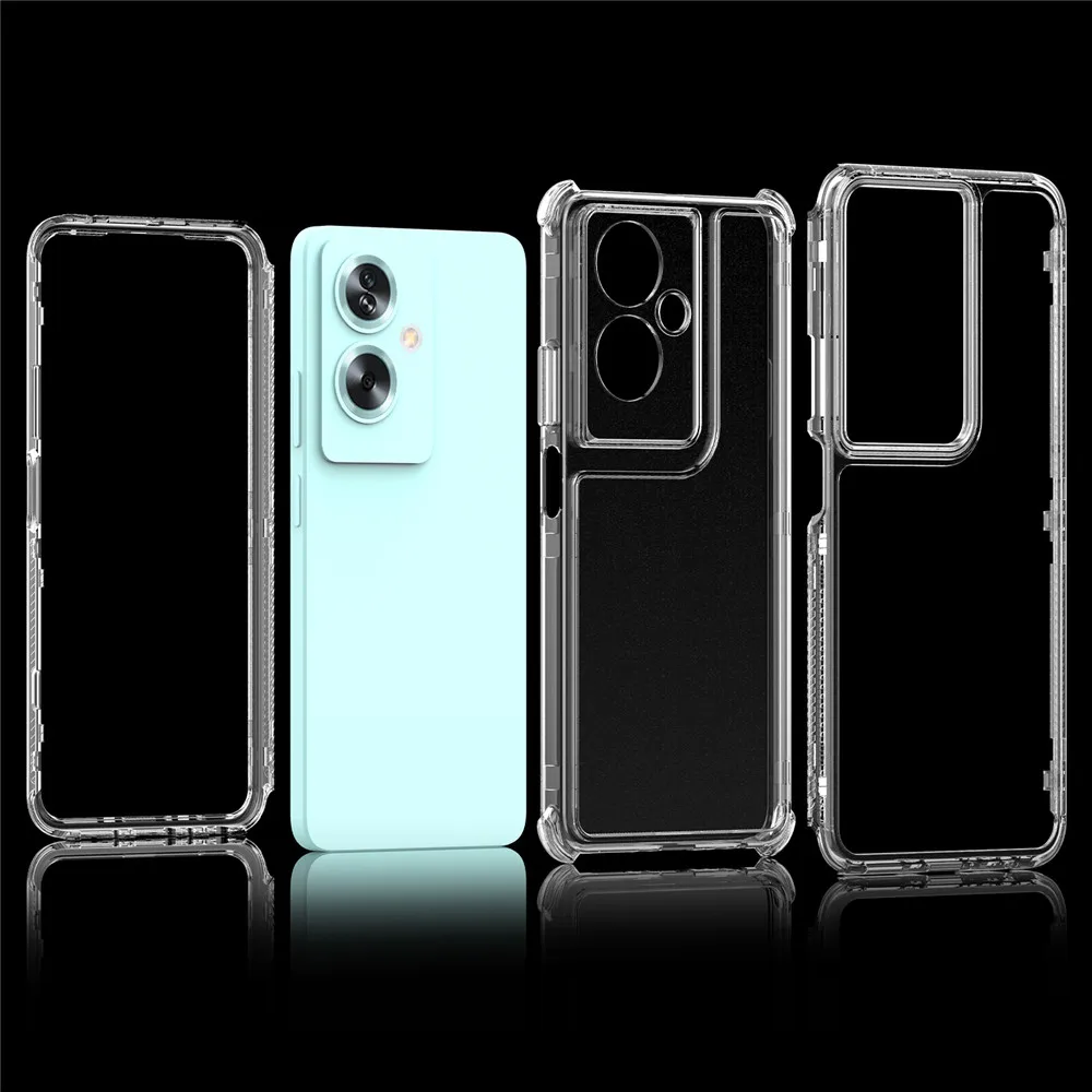 For OPPO A79 5G Luxury Full PMMA + TPU Cover three-in-one Case For OPPO A79 5G A 79 OPPOA79 Protective Phone Case