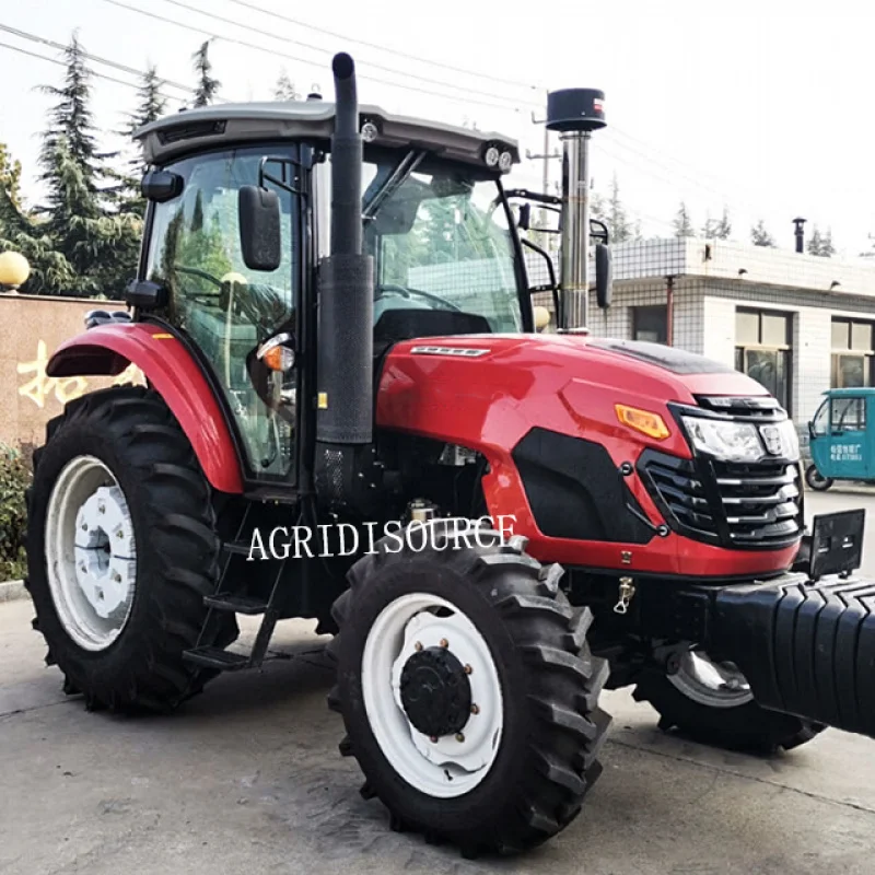 Agricultural CE china farm farming 4x4 160hp tractor parts wheel tractor tracteur front end loader