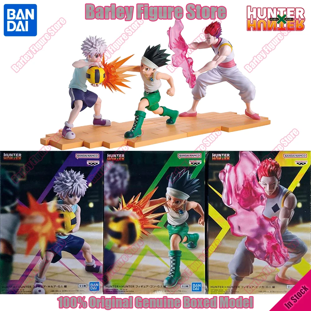 

Фигурка BANPRESTO Hunter x Hunter: Гон, Килуа, Хисока, Грид Айленд (G.I.) Коллекционная модель-статуэтка по аниме, оригинальная, в наличии