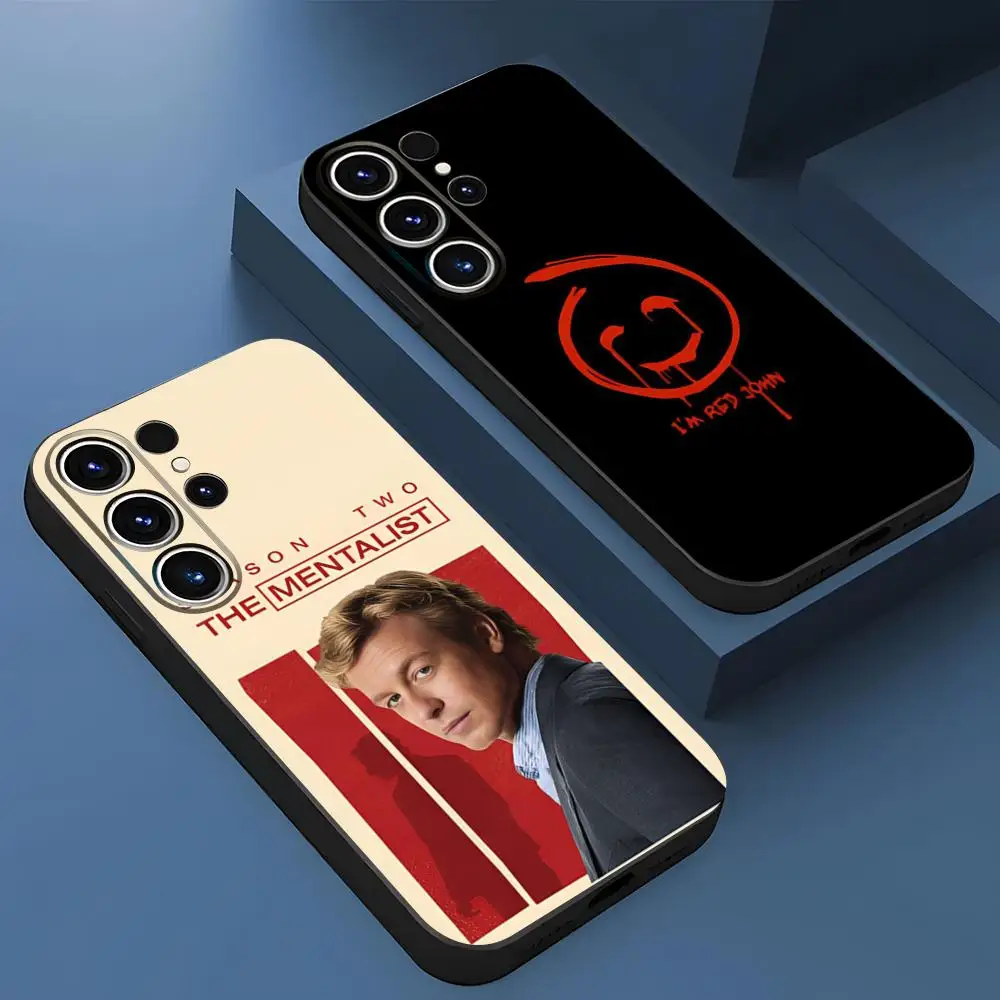 The Mentalist Red John Simon Phone Case for S23 Samsung S24 Ultra S22 S20 Fe S21 Plus Galaxy A54 A34 A24 A53 M54 Note 20 Back Co