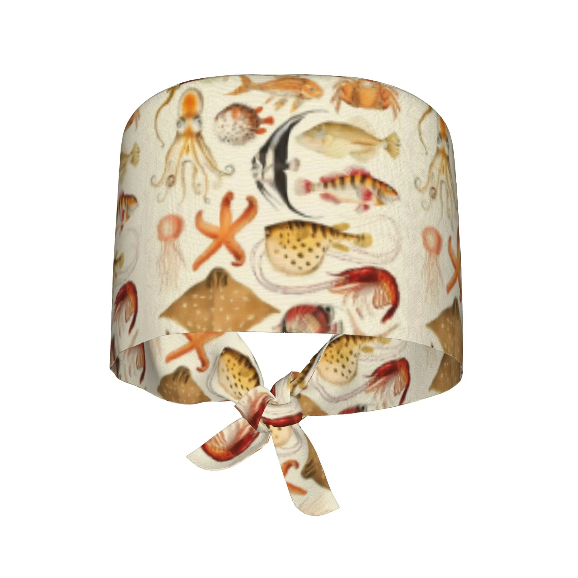 Sea Life Collection  WorkCap Work Working Cap Adgusted Fashion Printed Multi-Scenario