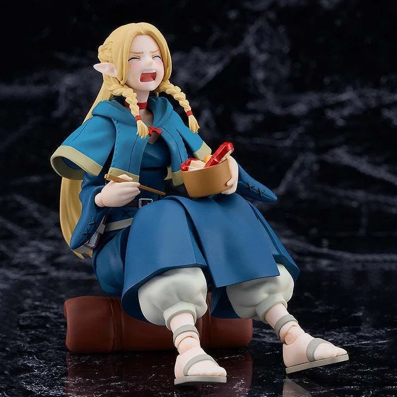 Original Max Factory FIGMA 633 Marcille Delicious in Dungeon Genuine Anime Action Figure Collectible Model Statuette Toys Gifts