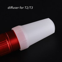 White Diffuser for Convoy T2 T3 Flashlight Original Torch Flash Light Diffuser