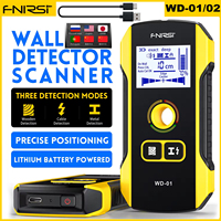 FNIRSI WD01 / WD02 Metal Detector Wall Detectors Scanner Positioning Hole for AC Live Cable Wires Metal Wood Detecting Tool
