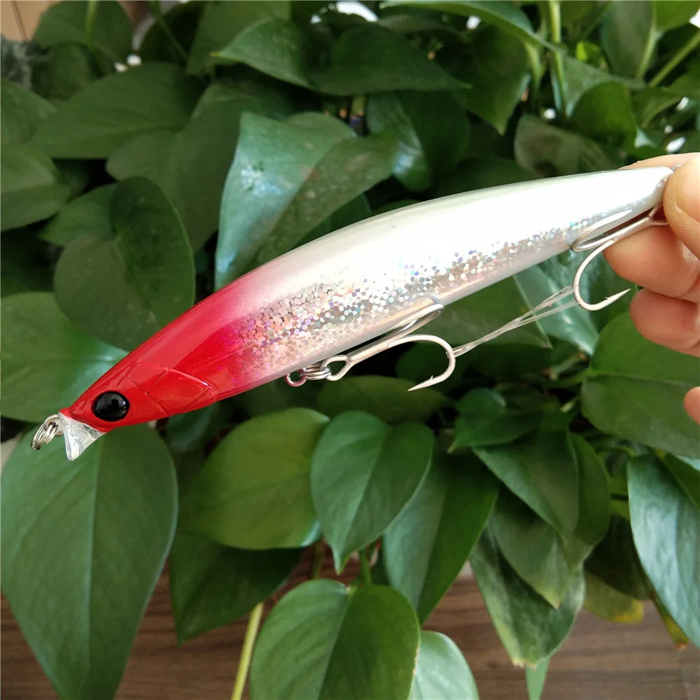 1 PCS Floating Hard Bait Fishing Lure for Sea Bass Fishing Tackle   Minnow Fishing Lure for Long-range Fishing Hard Bait Tackle