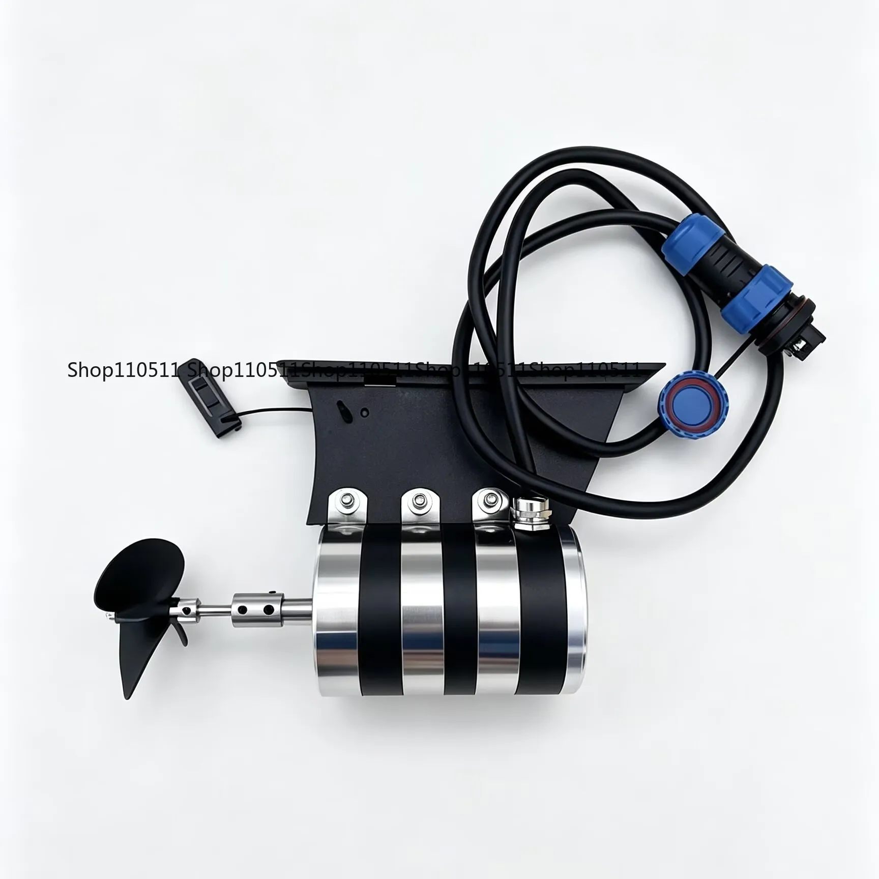 12V-24V waterproof motor, underwater thruster, spiral, pulp plate, kayak, booster, brushed 2 wires