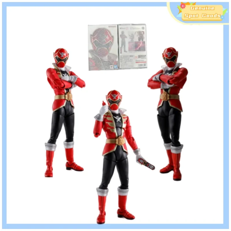 

Bandai натуральная Kaizouku Sentai Gokaiger аниме SHF Капитан Дивовижная фигурка игрушки оригинальная новая модель подарок для детей