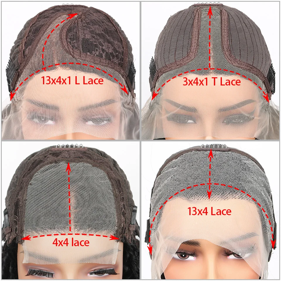 99j Burgunderrote, tiefe Bob-Perücke aus Echthaar, brasilianische, kurze, lockige Wellen, 13x4 Lace-Front-Perücke aus Echthaar, vorgezupfte Babyhaare für Damen. – Detail 9