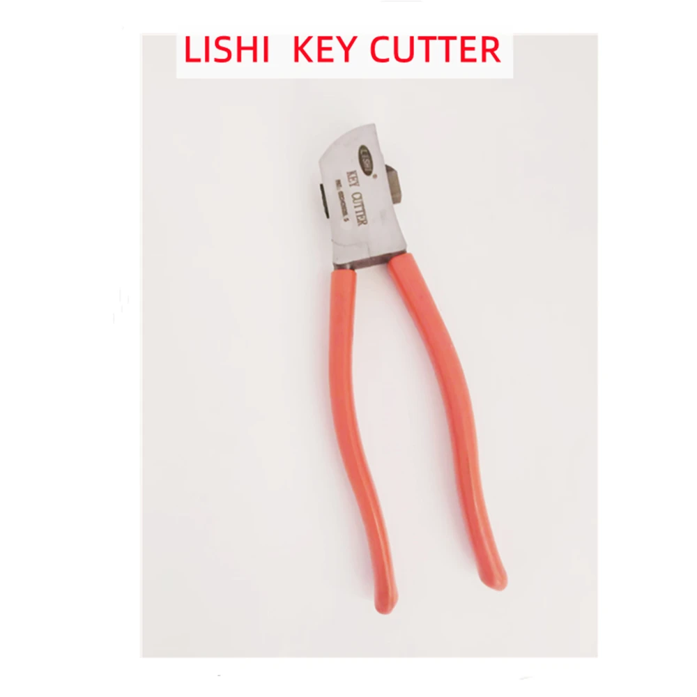 

RED Lishi Key Cutter Портативный ключ Lishi Слесарные плоскогубцы для автомобильных ключей Автоматическая резка ключей Ручные инструменты