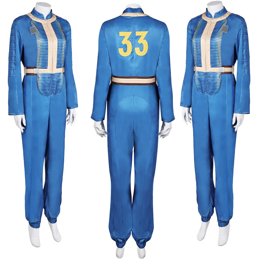 Eissition Lucy Cosplay FantrenforJumpsuit pour femme, Costume 2024 Radiation 4, Déguisement, Halloween, Carnaval, Vêtements de fête