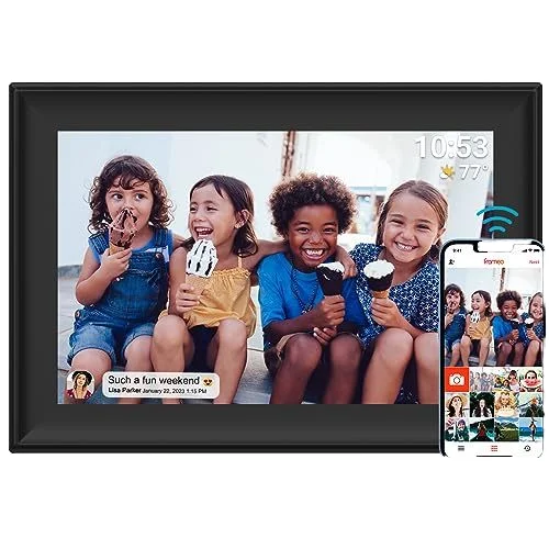 21.5 Inch FHD  Touch Screen 16GB Wifi Smart Picture Digital Photo Frame With Electronic Features