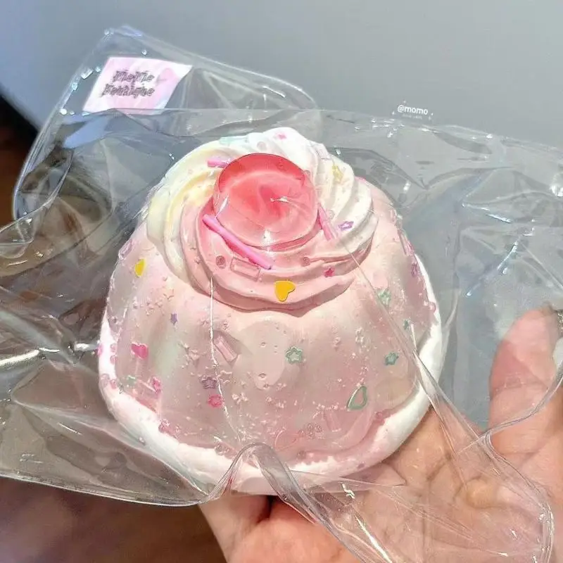 Unique Slow Rebound Kneading Toy 1Pc Cake Silicone for Emotional and Physical Relief