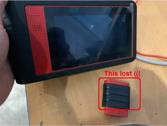 Aftersale VCI Adapter for THINKCAR THINKTOOL Mini/MUCAR VO6/VO8/VO7S/VO7 /THINKSCAN Max /Max2, Bluetooth VCI Connector Only