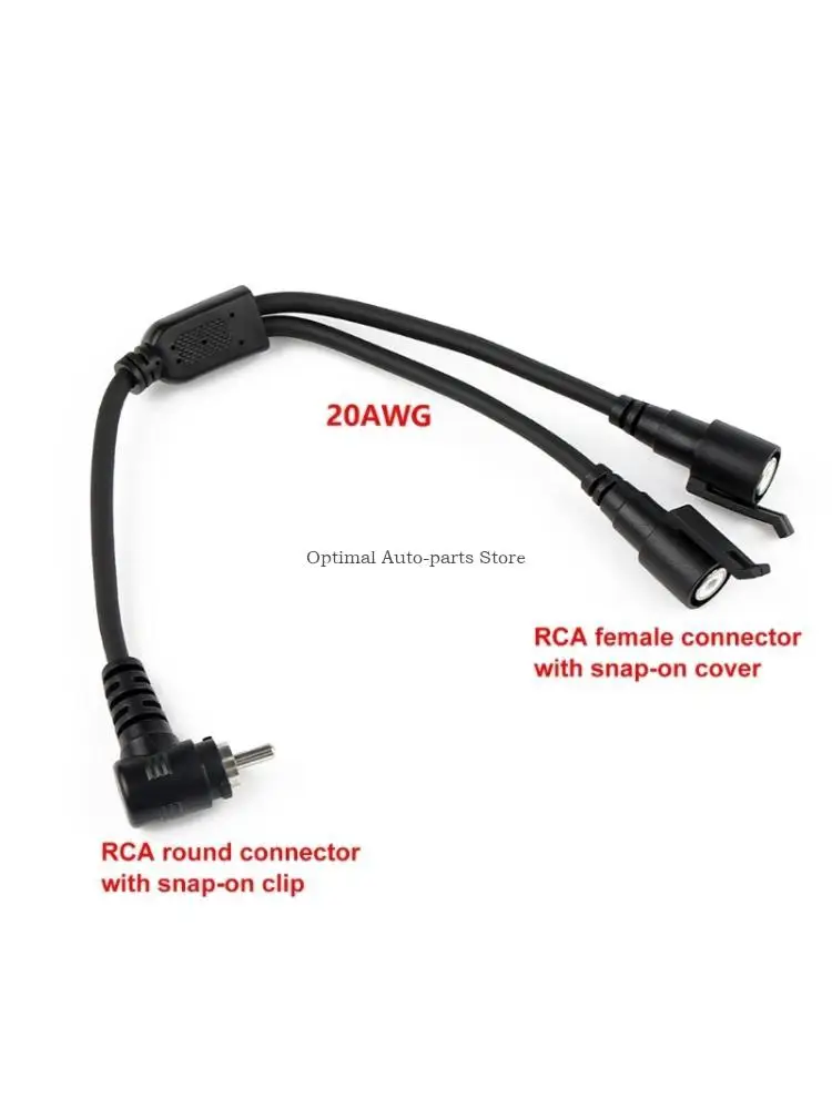 

Snowmobile Helmet Heater Wire With RCAs Plug For Most Electric Helmets Quick Heating In 60 Seconds