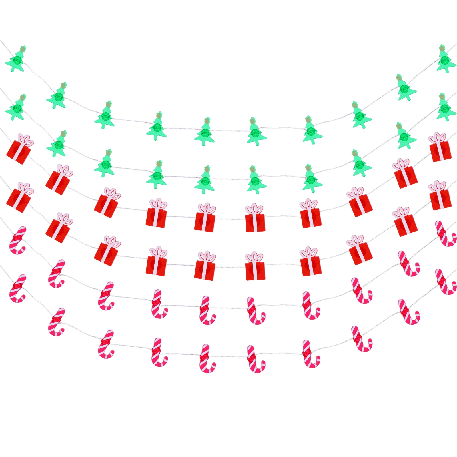 

3Pcs Creative Christmas String Lights 20 LED Lamps for Fun Festival Decoration Christmas String Light LED Lamps