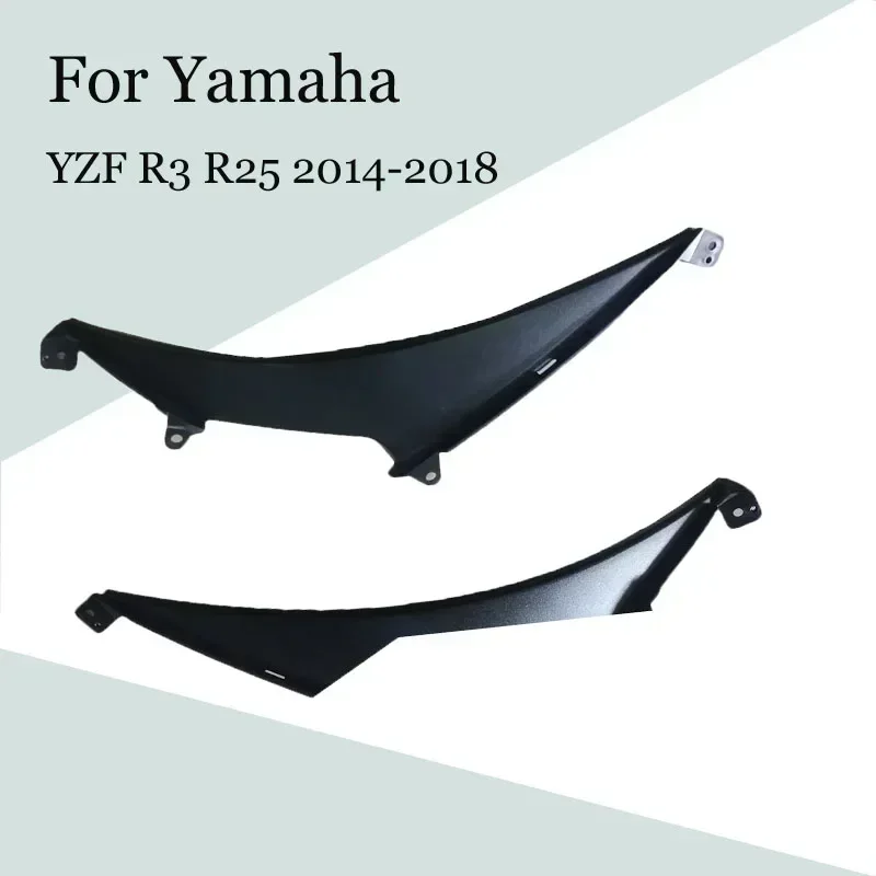 For Yamaha YZF R3 R25 2014-2018 Motorcycle Accessories Unpainted Body Left and Right Side Small Plate ABS Injection Fairing