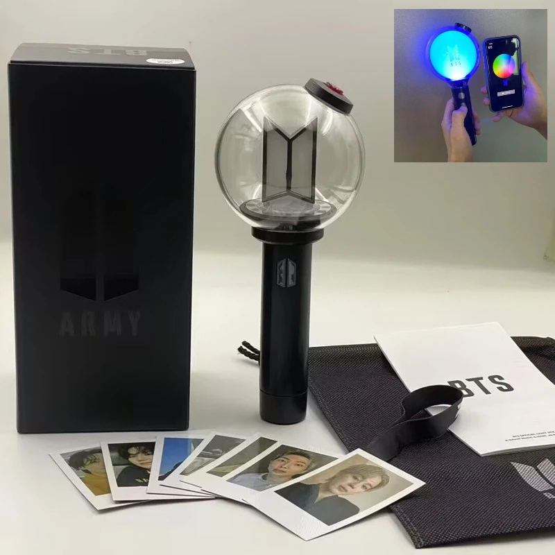 

New Genuine Kpop BTS ARMY Boom Generation Bluetooth Edition Concert Merchandise Gift For Girls Concert Support Fan Collectible